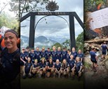 Bullet the Blues Sky: Millie drawing inspiration from Kokoda trek