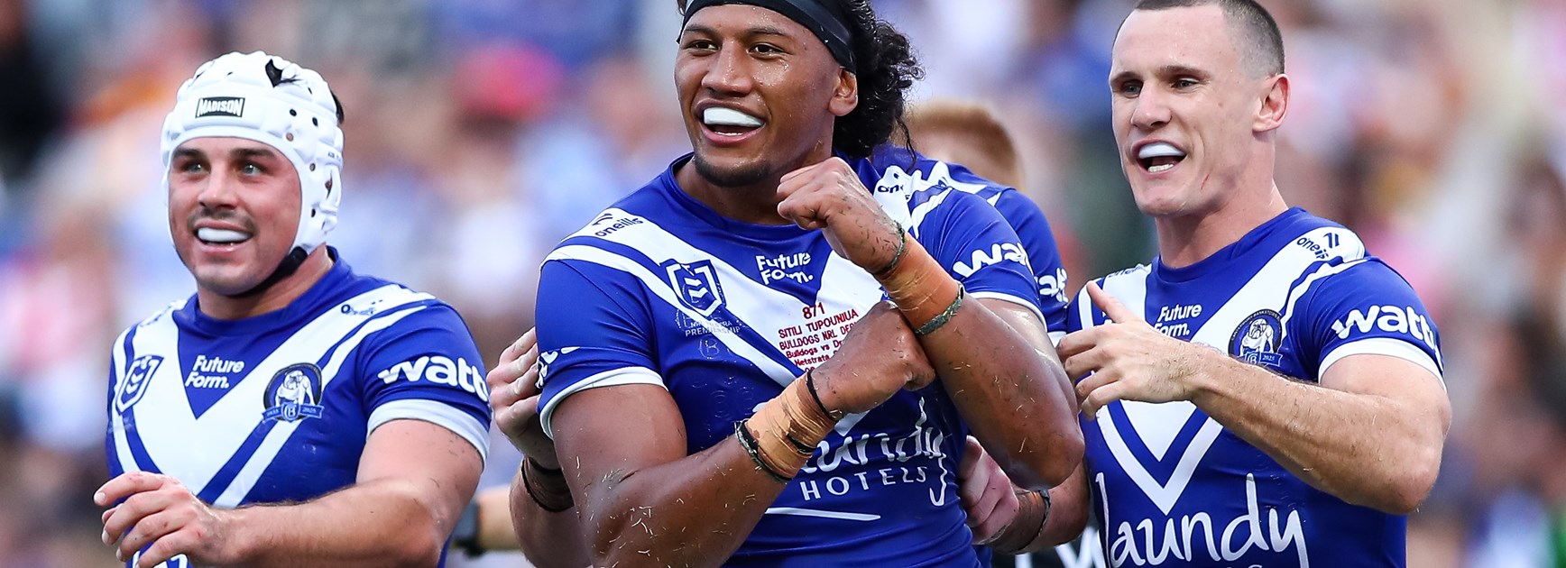 'My best is ahead of me': Tupouniua thriving at Bulldogs