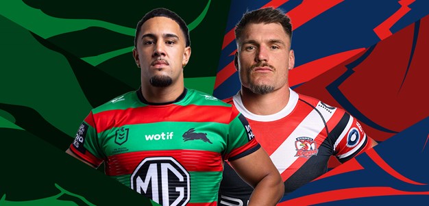Rabbitohs v Roosters: Trell named at centre; Watson, Foketi return