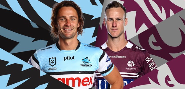 Sharks v Sea Eagles: Double boost for Fitzy; Aloiai good to go