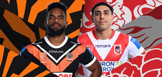 Wests Tigers v Dragons: Staines called in; Flanagan makes changes