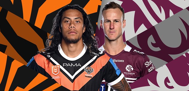 Wests Tigers v Sea Eagles: Twal's new role; Hopoate back on deck