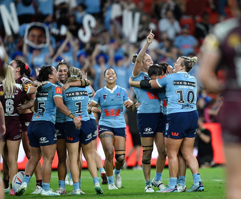 NSW fans travelled to Brisbane to watch the Blues win the series opener and players want more support in Sydney.