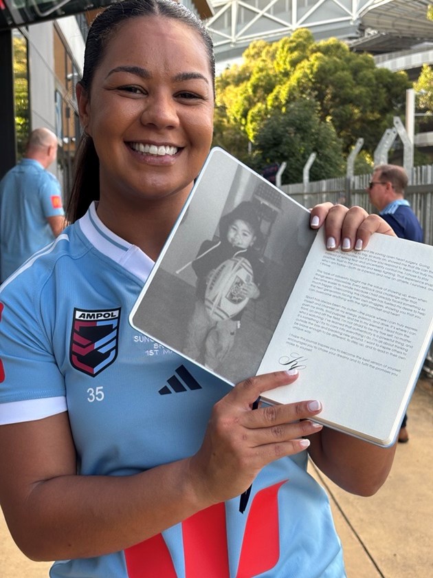 Kennedy Cherrington has been passionate about the Blues since she was two years-old.