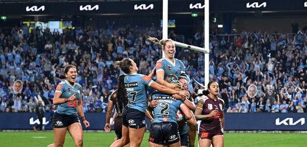 As it happened: Blues secure first series with dominant win