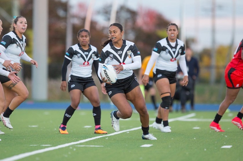 Teenage Rabbitohs star Keilani Manu was among the tryscorers for Fiji in their World Series win against Canada.
