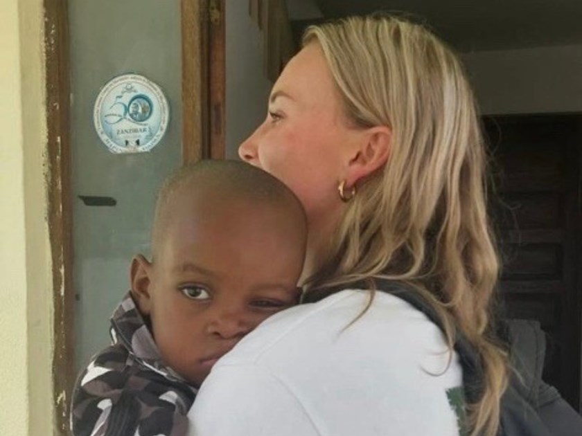 Volunteering in Africa has given Jaime Chapman a new perspective.