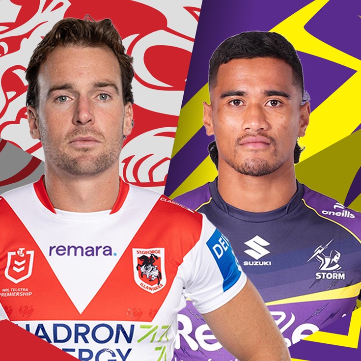 Dragons v Storm: Lawrie on track; Tui fills void