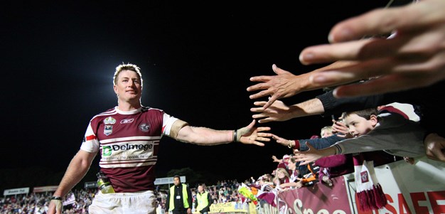 All hail AJ: Try-scoring legends celebrate Johnston's historic moment