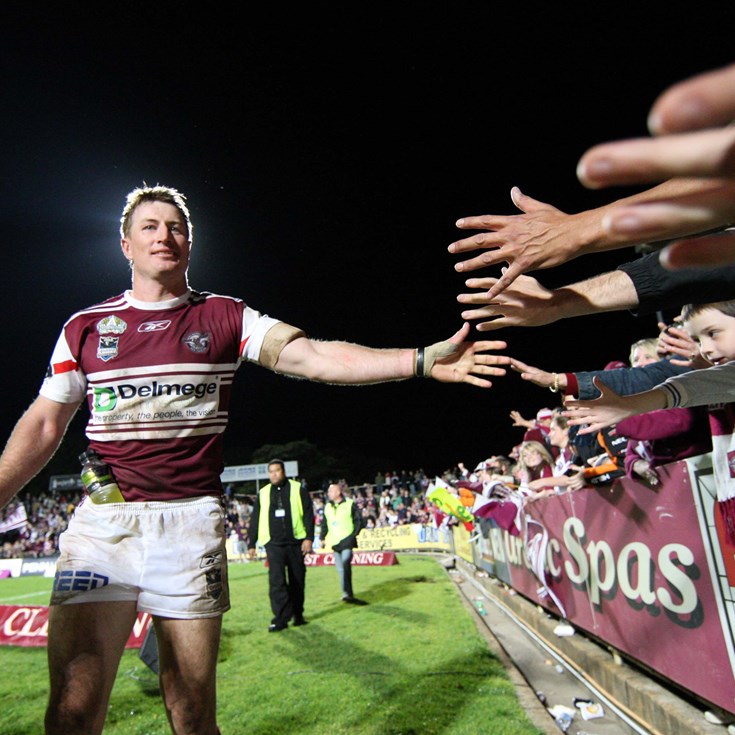 All hail AJ: Try-scoring legends celebrate Johnston's historic moment