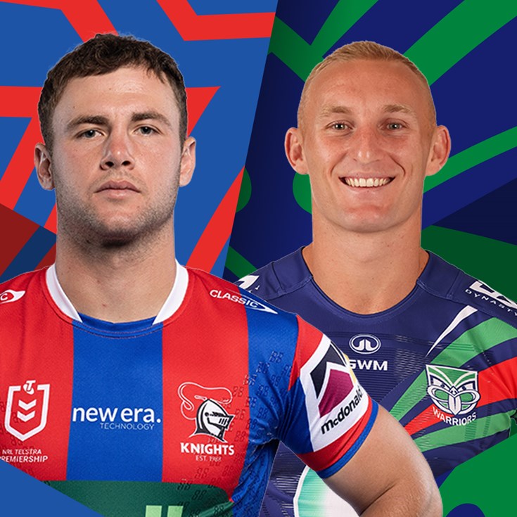 Knights v Warriors: Halves looking Sharpe; Hanson to debut