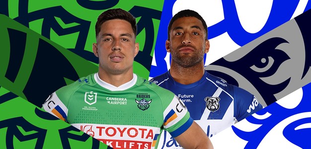 Raiders v Bulldogs: Papalii returns to the pack; Tuala set for centre