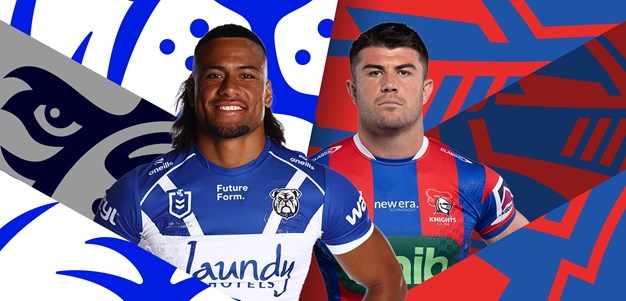 Bulldogs v Knights: Tupouniua steps up; Sharpe back on deck