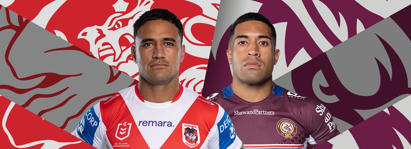 Dragons v Sea Eagles: Halves trade places; Saab back on deck