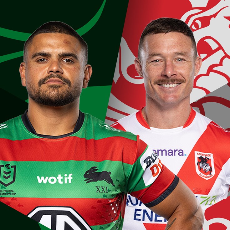 Rabbitohs v Dragons: Dufty returns; Halangahu in the mix
