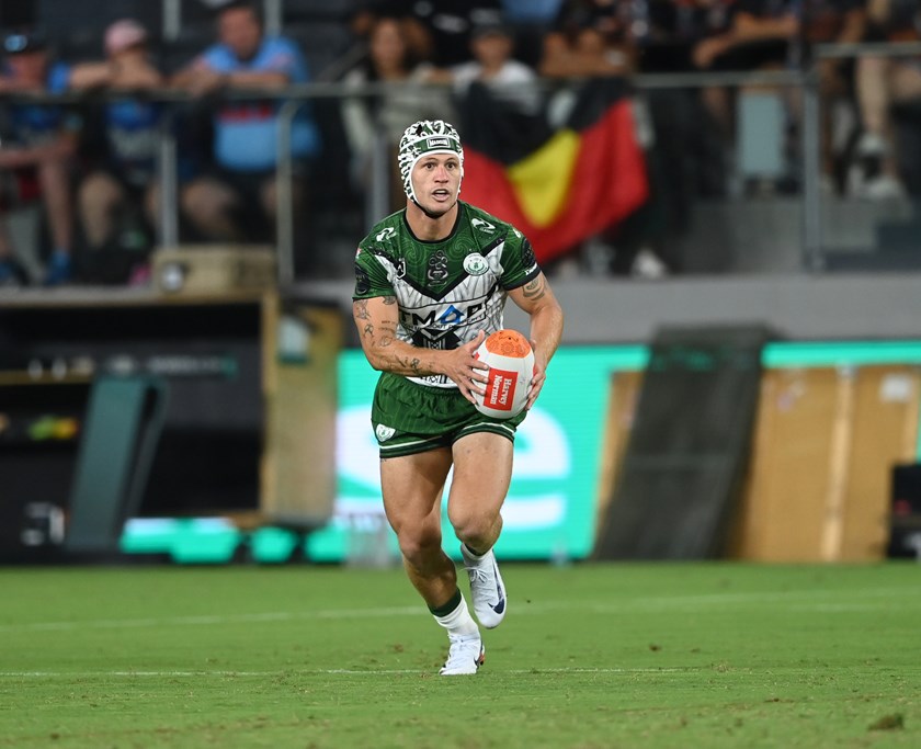 Kalyn Ponga in action for Māori All Stars in 2025.