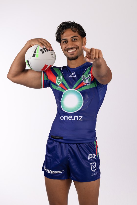 Alofiana Khan-Pereira arrives at the Warriors with an outrageous strike rate of 53 tries in 54 games.